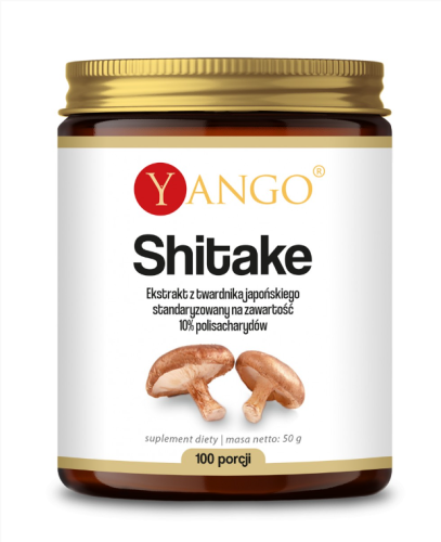 Przejdź do produktu YANGO Shitake - ekstrakt 10% polisacharydów (50 g)