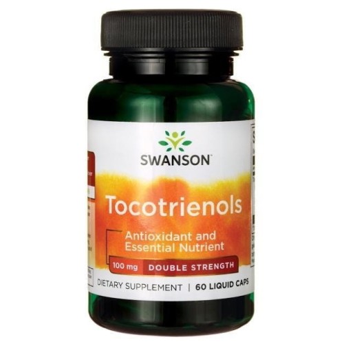 Przejdź do produktu SWANSON Tocotrienols Double Strength - Tokotrienole forte 100 mg (60 kaps.)