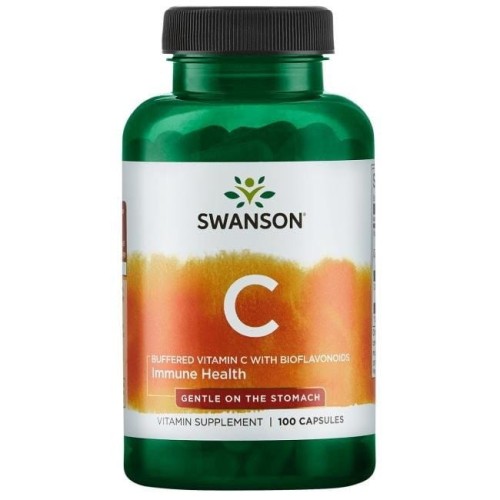 Przejdź do produktu SWANSON Witamina C 500 buforowana z bioflawonoidami (100 kaps.)