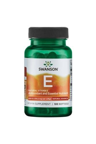 Przejdź do produktu SWANSON Natural Vitamin E - Witamina E 200 IU (100 kaps.)