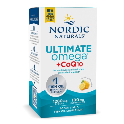 Przejdź do produktu NORDIC NATURALS Ultimate Omega + CoQ10 (60 kaps.)
