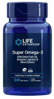 Przejdź do produktu LIFE EXTENSION Super Omega-3 EPA/DHA z Lignanami Sezamowymi i Ekstraktem z Oliwek (60 kaps.)