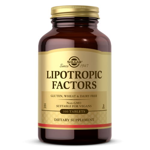 Przejdź do produktu SOLGAR Lipotropic Factors - Czynniki lipotropowe (100 tabl.)