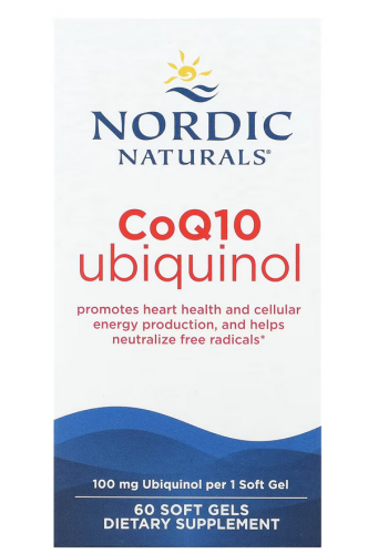 Przejdź do produktu NORDIC NATURALS Koenzym CoQ10 Ubiquinol (60 kaps.)