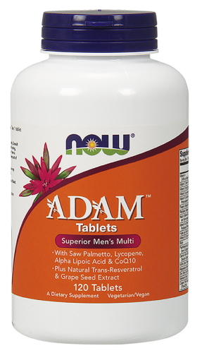 Przejdź do produktu NOW FOODS Multiwitamina i Składniki Mineralne dla Mężczyzn ADAM (120 tabl.)