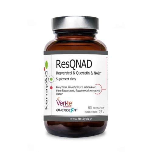 Przejdź do produktu KENAY ResQNAD Resveratrol Quercetin NAD+ (60 kaps.)