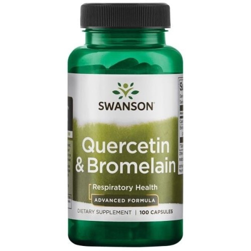 Przejdź do produktu SWANSON Quarcetin & Bromelain - Kwercetyna + Bromelina (100 kaps.)