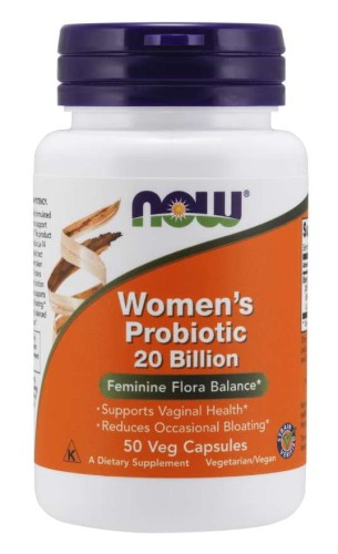 Przejdź do produktu NOW FOODS Women's Probiotic - Probiotyk dla Kobiet 20 miliardów CFU (50 kaps.)
