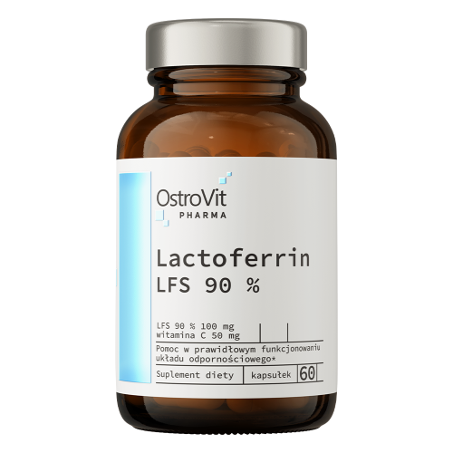 Przejdź do produktu OSTROVIT Pharma Lactoferrin LFS 90% - Laktoferyna (60 kaps.)