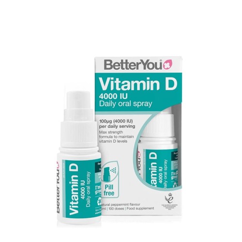 Przejdź do produktu BETTERYOU D4000 Witamina D w sprayu (15 ml)
