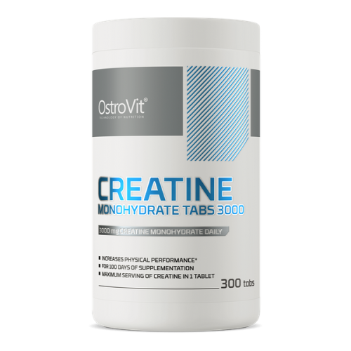 Przejdź do produktu OSTROVIT Monohydrat Kreatyny 3000 mg (300 tabl.)