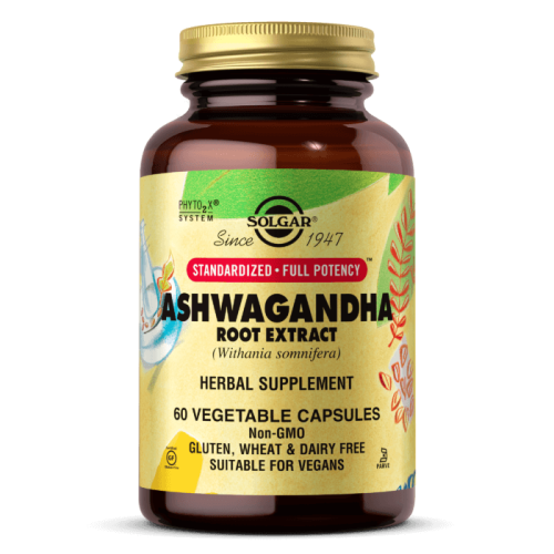 Przejdź do produktu SOLGAR Ashwagandha Root Extract - Ashwagandha ekstrakt z korzenia (60 kaps.)
