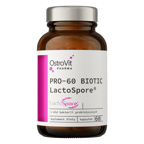 Przejdź do produktu OSTROVIT Pharma PRO-60 BIOTIC LactoSpore (60 kaps.)