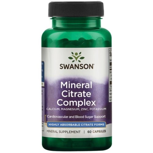 Przejdź do produktu SWANSON Multi-Mineral Citrate Complex (60 kaps.)