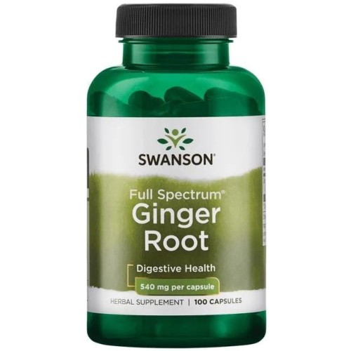 Przejdź do produktu SWANSON Full Spectrum Ginger Root 540 mg (100 kaps.)
