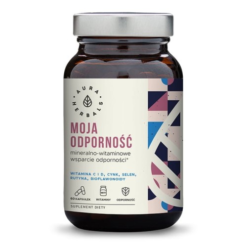 Przejdź do produktu AURA HERBALS Moja Odporność - Minerały i Witaminy (60 kaps.)
