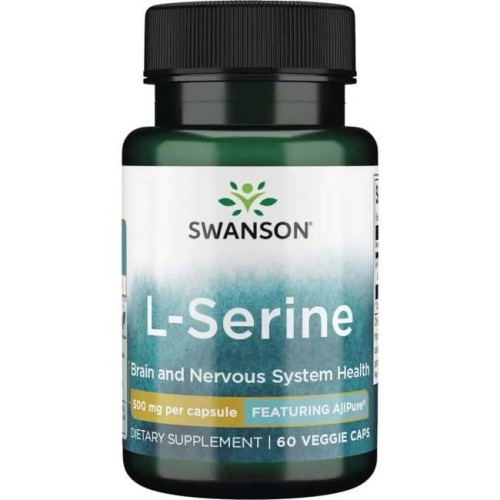 Przejdź do produktu SWANSON AjiPure L-seryna 500 mg (60 kaps.)