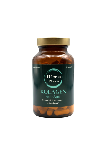 Przejdź do produktu OLMA PHARM Kolagen Anti-Age z Kwasem Hialuronowym i witaminą C (90 kaps.)