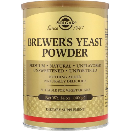 Przejdź do produktu SOLGAR Brewer's Yeast Powder - Drożdże piwne (400 g)