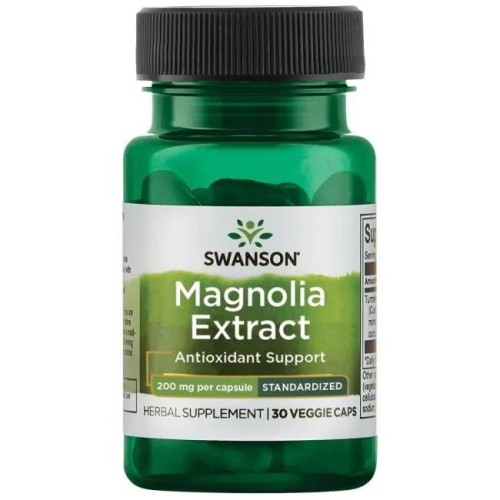 Przejdź do produktu SWANSON Magnolia lekarska ekstrakt 200 mg (30 kaps.)