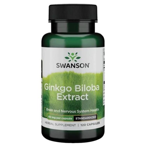 Przejdź do produktu SWANSON Ginkgo Select 60 mg (120 kaps.)