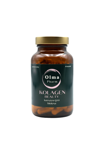 Przejdź do produktu OLMA PHARM Kolagen Beauty z Koenzymem Q10 i Biotyną (90 kaps.)