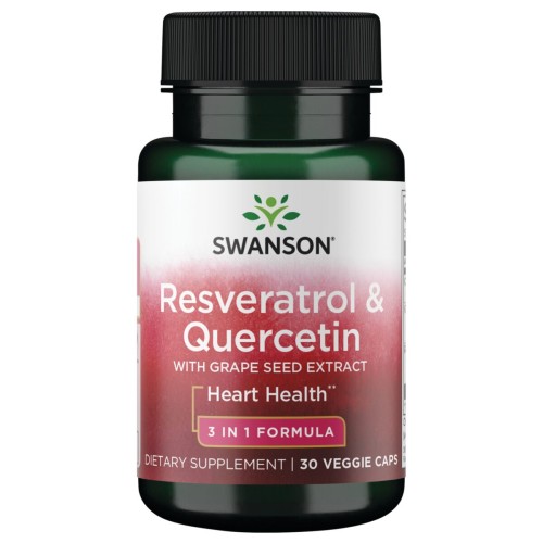 Przejdź do produktu SWANSON Resveratrol + Kwercetyna (30 kaps.)