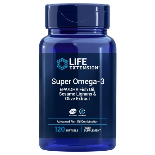 Przejdź do produktu LIFE EXTENSION Super Omega-3 EPA/DHA z Lignanami Sezamowymi i Ekstraktem z Oliwek EU (120 kaps.)