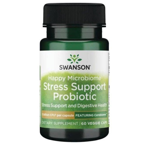 Przejdź do produktu SWANSON Happy Microbiome Stress Support Prob. (60 kaps.)