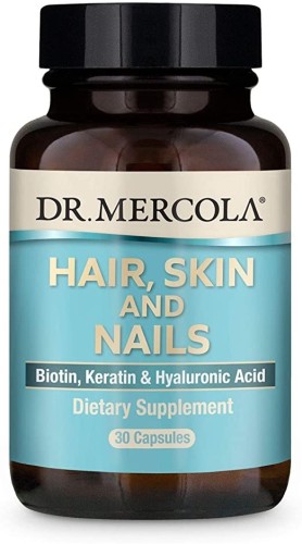 Przejdź do produktu DR. MERCOLA Hair, Skin and Nails - Włosy, Skóra, Paznokcie (30 kaps.)