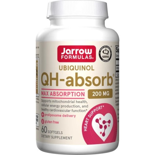 Przejdź do produktu JARROW FORMULAS Ubiquinol QH-absorb 200 mg (60 kaps.)