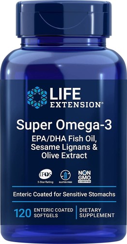 Przejdź do produktu LIFE EXTENSION Super Omega-3 EPA/DHA z Lignanami Sezamowymi i Ekstraktem z Oliwek (120 kaps. dojelitowych)