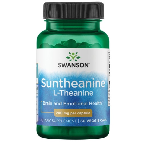 Przejdź do produktu SWANSON Suntheanine L-Teanina 200 mg (60 kaps.)