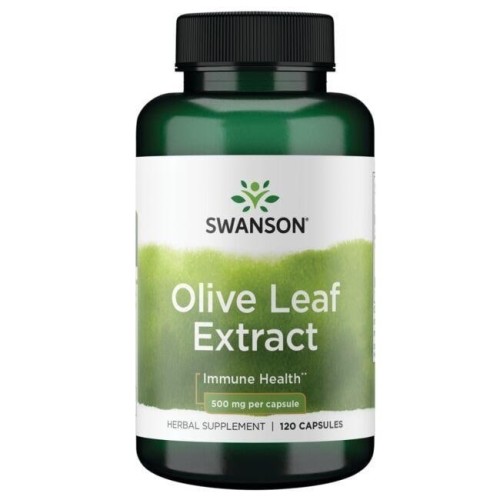 Przejdź do produktu SWANSON Olive Leaf Extract 500 mg (120 kaps.)