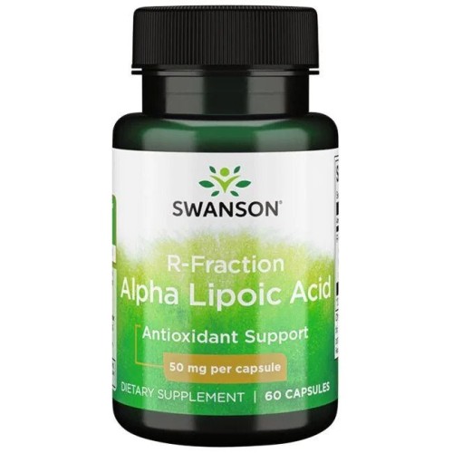 Przejdź do produktu SWANSON R-Fraction Alpha Lipoic Acid 50 mg (60 kaps.)