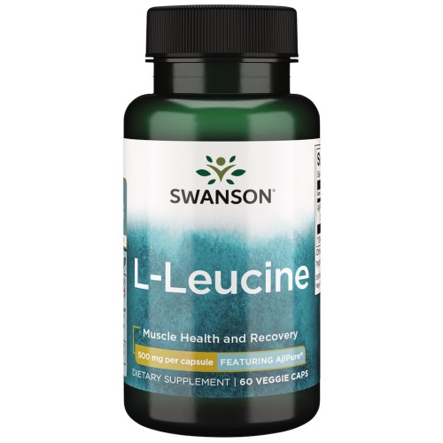 Przejdź do produktu SWANSON L-leucyna 500 mg (60 kaps.)