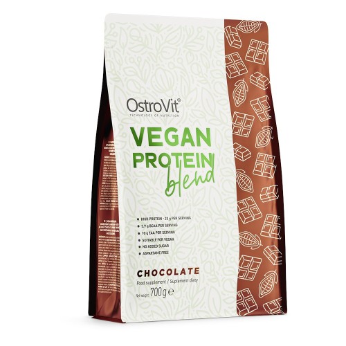 Przejdź do produktu OSTROVIT Vegan Protein Blend czekoladowy (700 g)