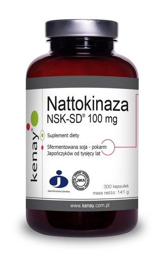 Przejdź do produktu KENAY Nattokinaza NSK-SD (300 kaps.)