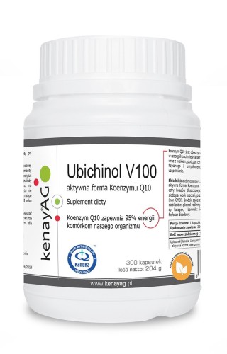 Przejdź do produktu KENAY Ubichinol Koenzym Q10 V100 (300 kaps.)