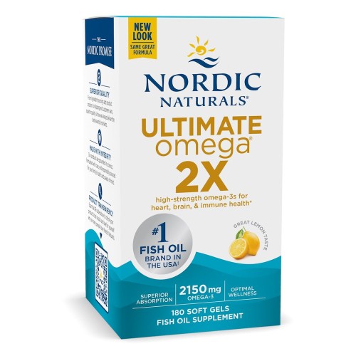 Przejdź do produktu NORDIC NATURALS Ultimate Omega 2X (180 kaps.)