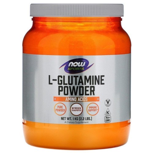 Przejdź do produktu NOW FOODS L-Glutamina (1000 g)