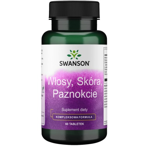 Przejdź do produktu SWANSON Włosy Skóra Paznokcie (60 tabl.)