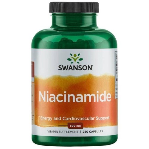 Przejdź do produktu SWANSON Niacinamide 500 mg (250 kaps.)