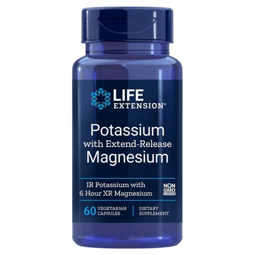 Przejdź do produktu LIFE EXTENSION Potassium with Extend-Release Magnesium (60 kaps.)