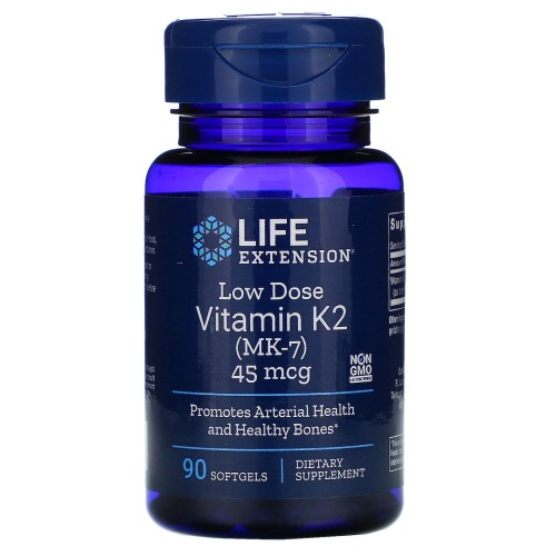 Przejdź do produktu LIFE EXTENSION Low-Dose Vitamin K2 MK7 (90 kaps.)