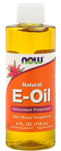 Przejdź do produktu NOW FOODS E-Oil - Naturalna Witamina E z mieszanką Tokoferoli (118 ml)