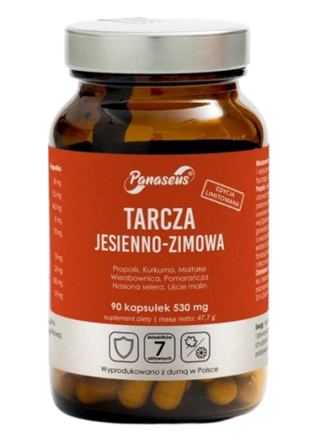 Przejdź do produktu PANASEUS Tarcza Jesienno-Zimowa (90 kaps.)