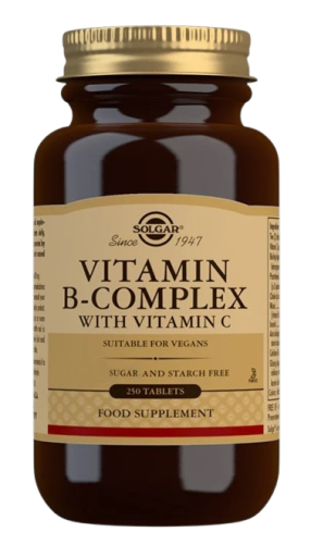 Przejdź do produktu SOLGAR B-Complex with Vitamin C Stress Formula (250 tabl.)