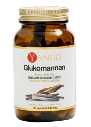 Przejdź do produktu YANGO Glukomannan (90 kaps.)