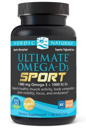Przejdź do produktu NORDIC NATURALS Ultimate Omega-D3 Sport (60 kaps.)
